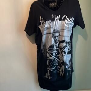Steve McQueen T shirt Black S